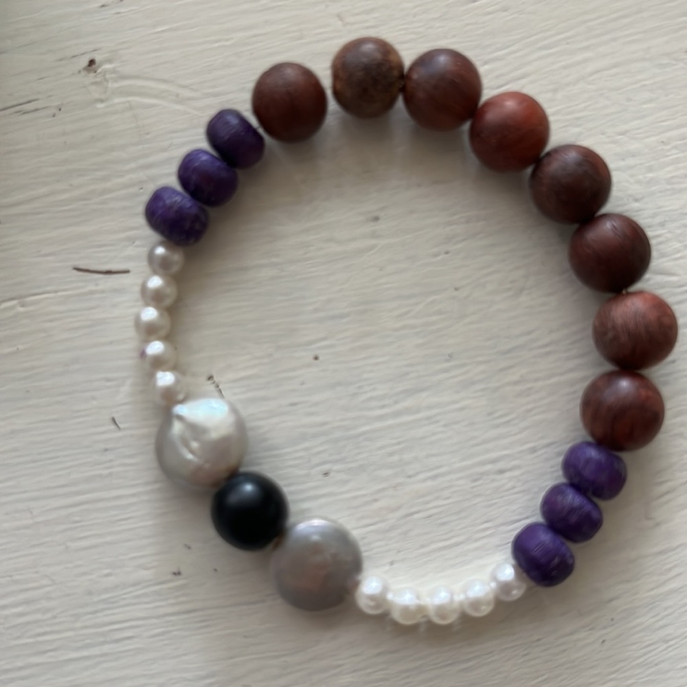 Bundle stretch beaded bracelets - Picture 6 of 7